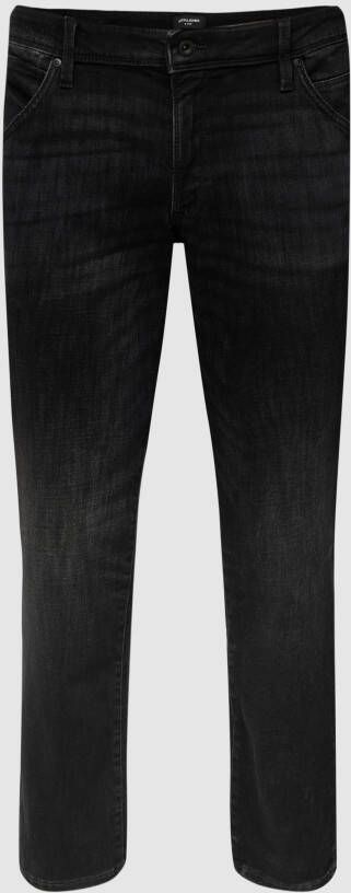 Jack & Jones Plus SIZE slim fit jeans met stretch