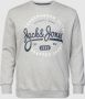 Jack & Jones Plus SIZE sweatshirt met labelprint - Thumbnail 1