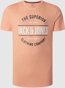 Jack & Jones Plus SIZE T-shirt met labelprint