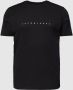 JACK & JONES PLUS SIZE oversized T-shirt JJESTAR Plus Size met logo zwart - Thumbnail 2