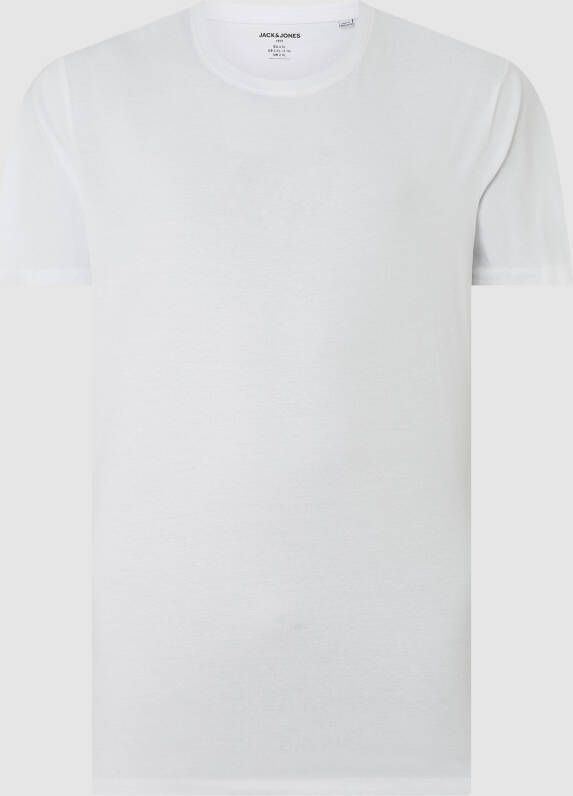 Jack & Jones Plus SIZE T-shirt van biologisch katoen model 'Noa'