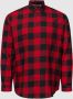 JACK & JONES PLUS SIZE geruit regular fit overhemd JJEGINGHAM Plus Size brick red - Thumbnail 2