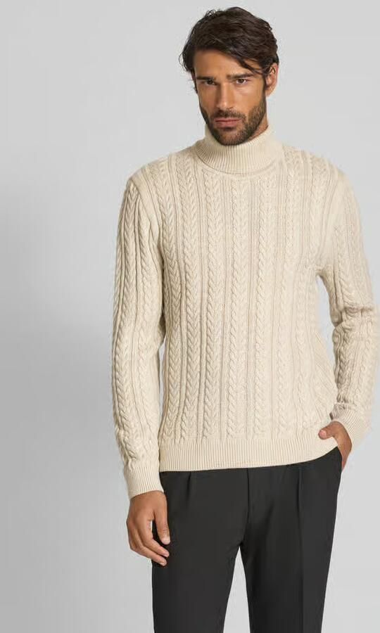 Jack & Jones Premium Gebreide pullover met kabelpatroon - Foto 3