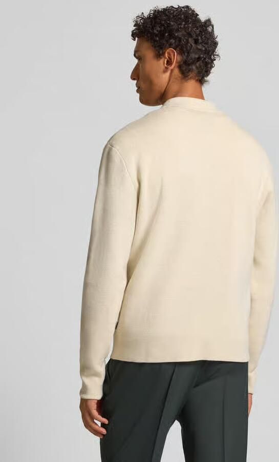 Jack & Jones Premium Gebreid jack met kentkraag model 'MILANO'