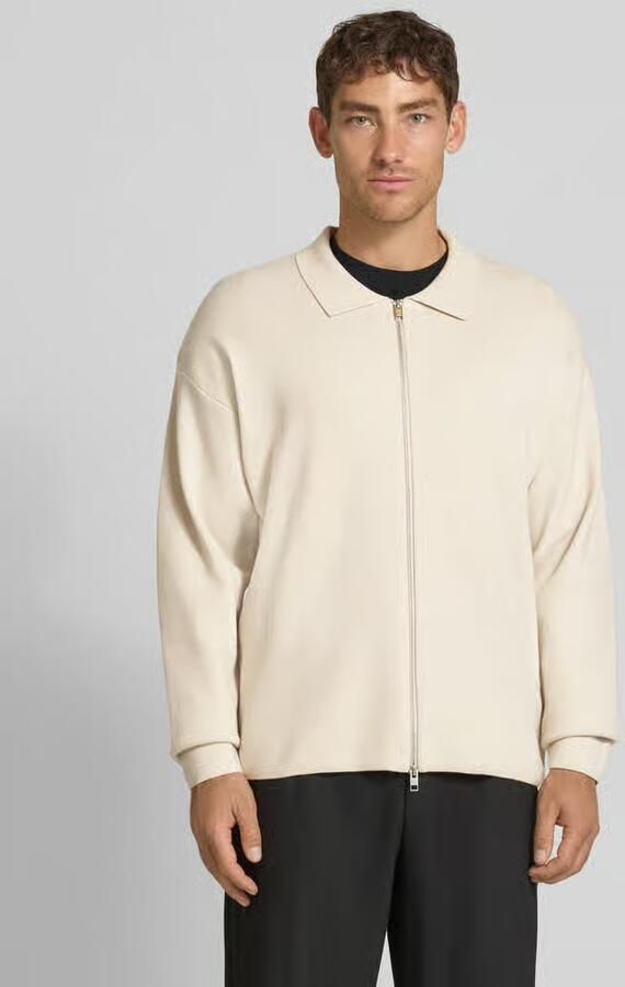 JACK & JONES Premium Gebreid jack met tweewegsritssluiting model 'BRADFORT' - Foto 2