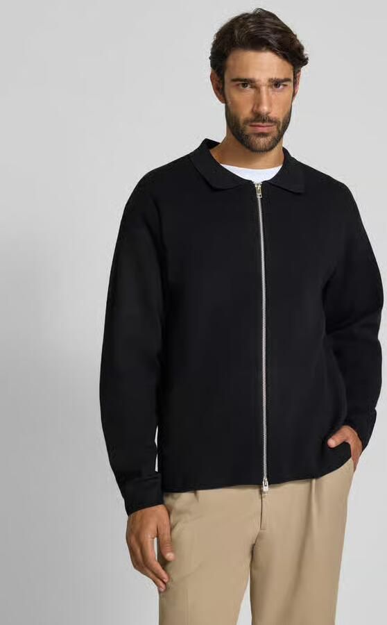 JACK & JONES Premium Gebreid jack met tweewegsritssluiting model 'BRADFORT' - Foto 2
