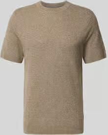 JACK & JONES Premium Gebreid shirt met ronde hals model 'RILEY'