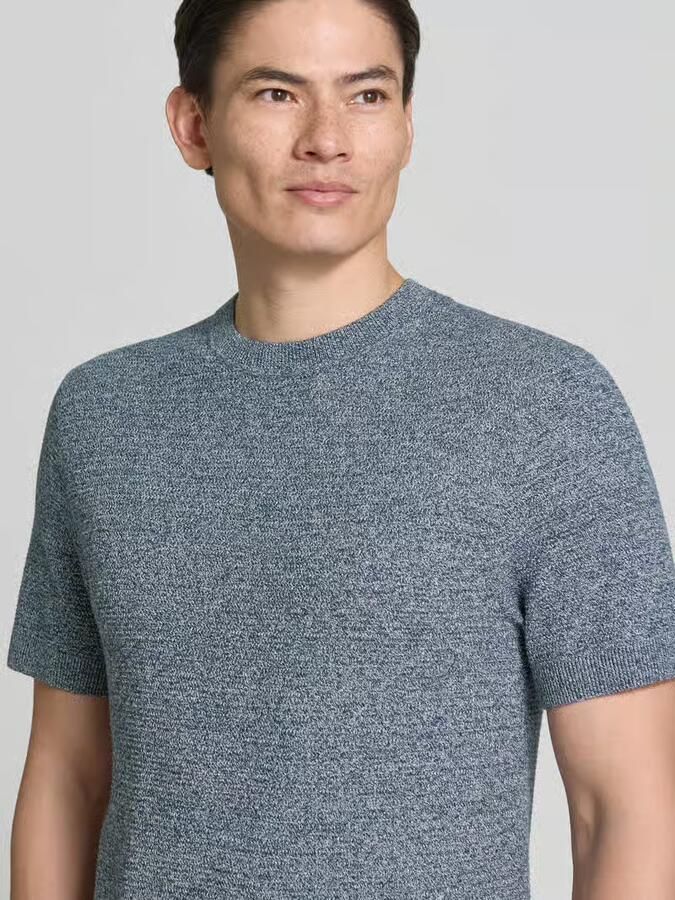 JACK & JONES Premium Gebreid shirt met ronde hals model 'RILEY'