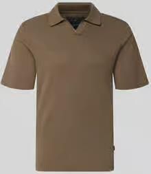 JACK & JONES Premium Gebreid shirt met V-hals Model 'MILANO'