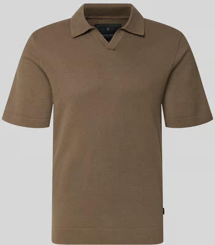JACK & JONES Premium Gebreid shirt met V-hals Model 'MILANO' - Foto 2