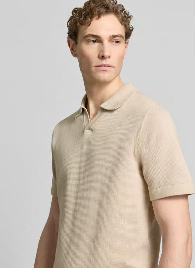 JACK & JONES Premium Gebreid shirt met V-hals Model 'MILANO' - Foto 4