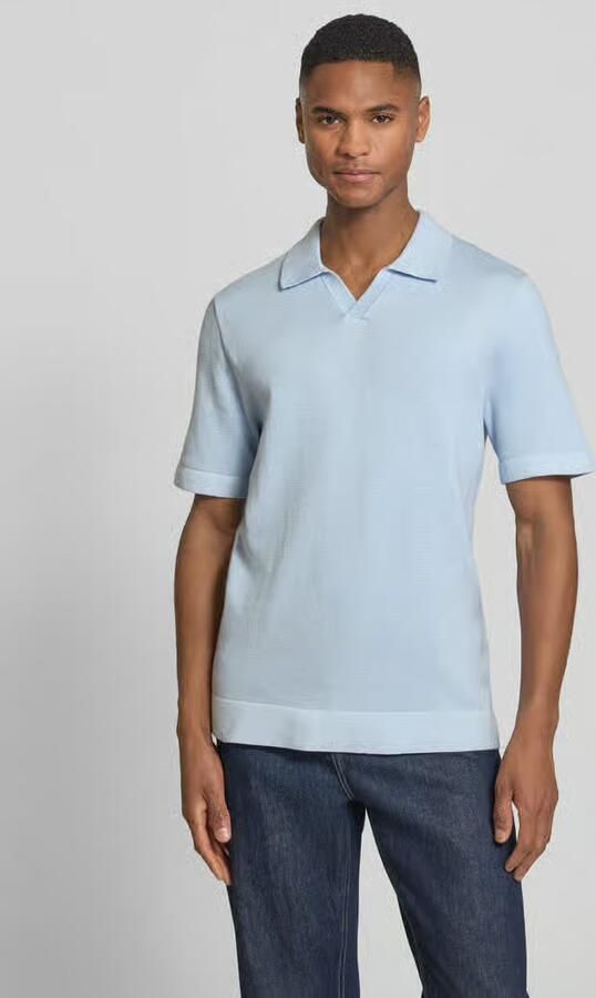 JACK & JONES Premium Gebreid shirt met V-hals Model 'MILANO' - Foto 4
