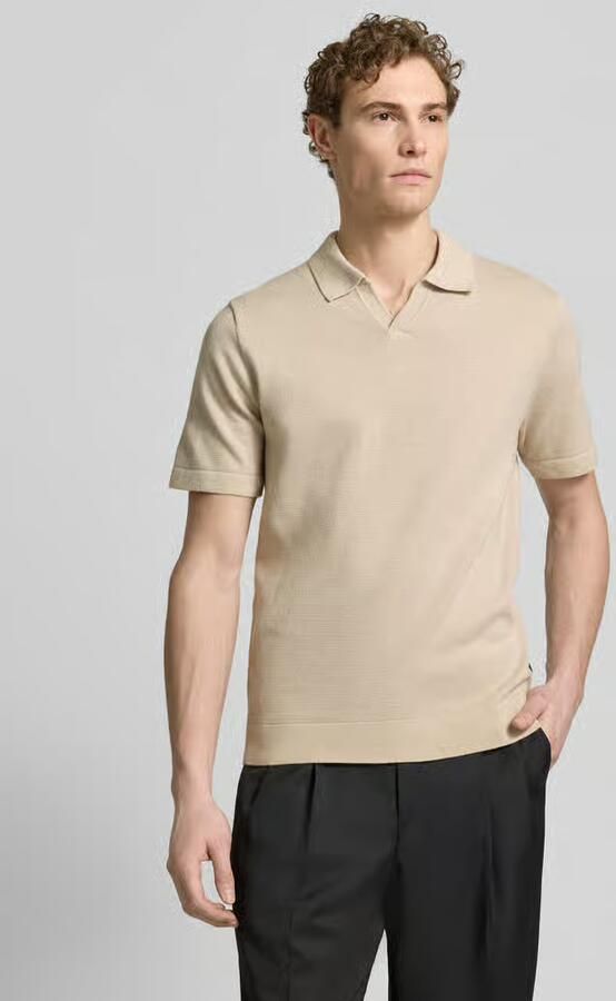 JACK & JONES Premium Gebreid shirt met V-hals Model 'MILANO' - Foto 5