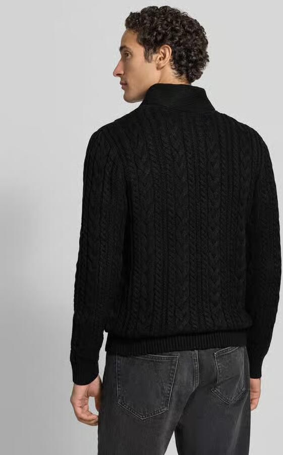 JACK & JONES Premium Gebreide pullover met kabelpatroon model 'CALLUM' - Foto 3