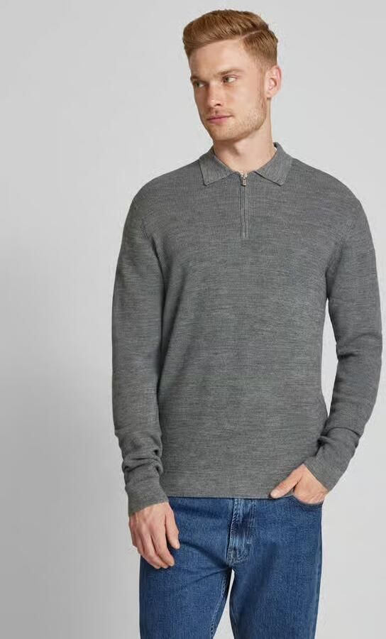 Jack & Jones Premium Gebreide pullover met polokraag - Foto 4
