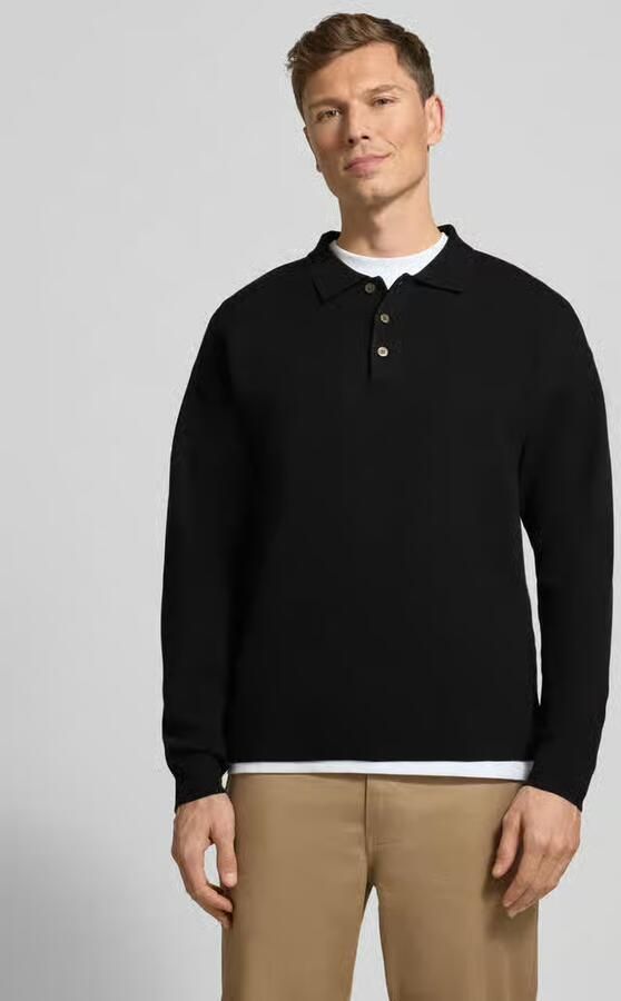 JACK & JONES Premium Gebreide pullover met polokraag model 'BLABRADFORT'