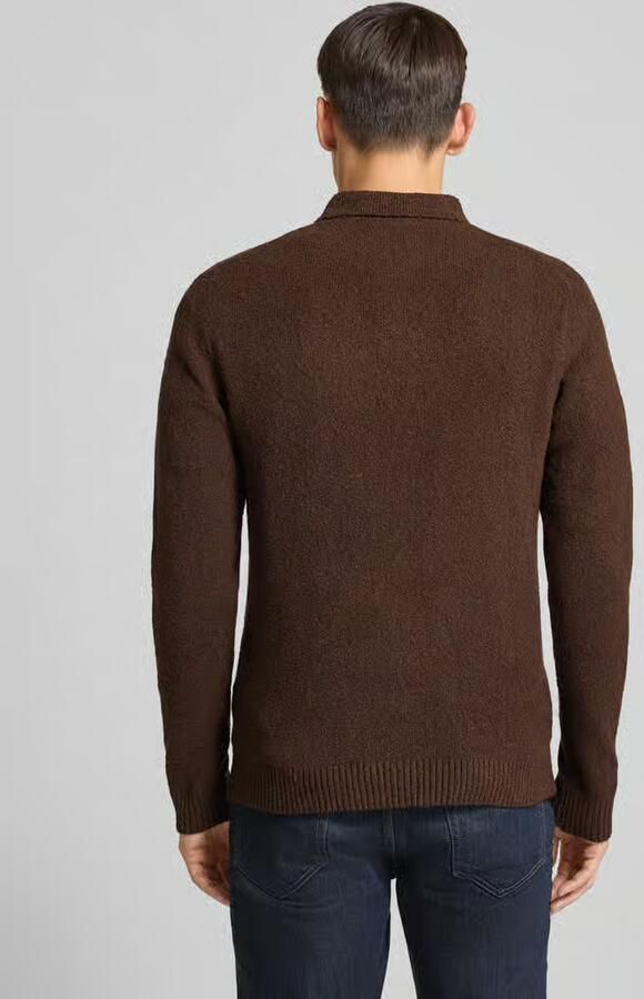 Jack & Jones Premium Gebreide pullover met polokraag model 'MAVERICK'