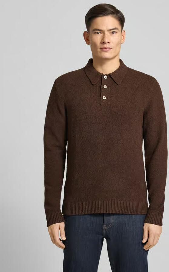 Jack & Jones Premium Gebreide pullover met polokraag model 'MAVERICK' - Foto 2