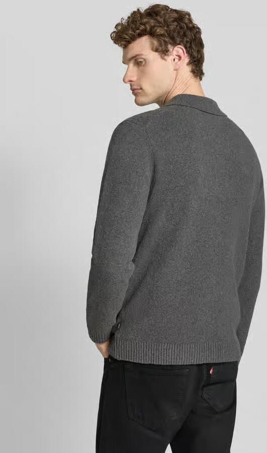 Jack & Jones Premium Gebreide pullover met polokraag model 'MAVERICK'