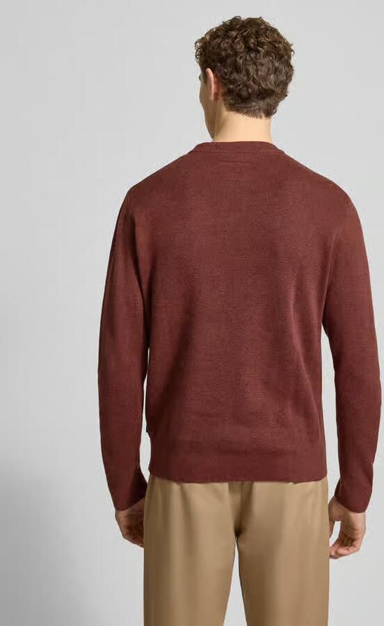 JACK & JONES Premium Gebreide pullover met ribboorden model 'BLAMILANO'