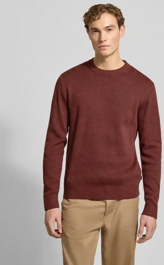 JACK & JONES Premium Gebreide pullover met ribboorden model 'BLAMILANO' - Foto 2
