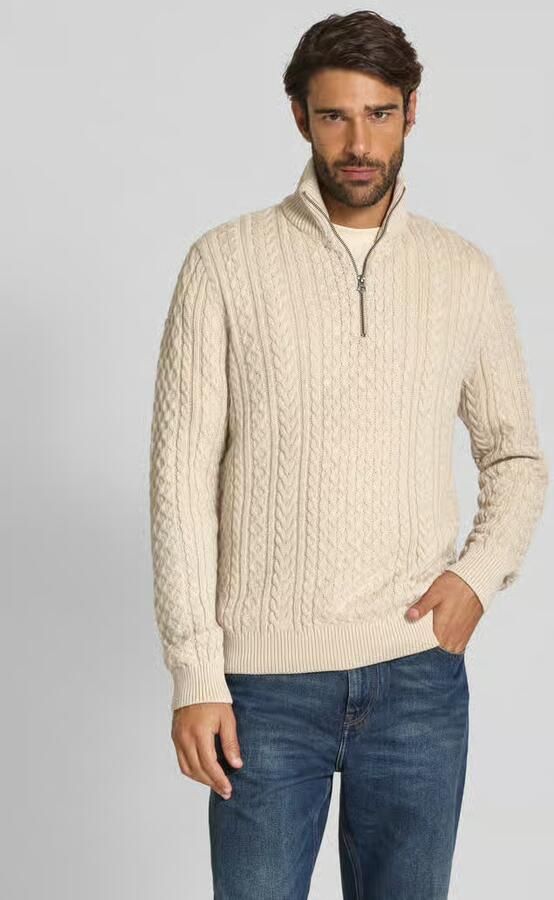 Jack & Jones Premium Gebreide pullover met ribboorden model 'BLUSEAN' - Foto 9