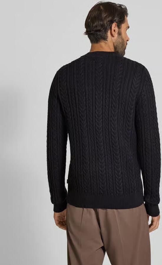 Jack & Jones Premium Gebreide pullover met ribboorden model 'BLUSEAN' - Foto 8
