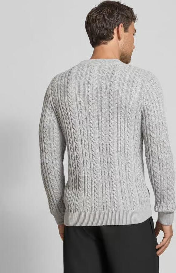 JACK & JONES Premium Gebreide pullover met ribboorden model 'BLUSEAN'