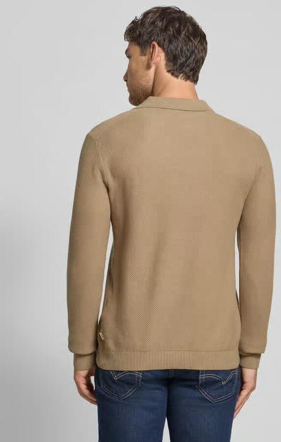 Jack & Jones Premium Gebreide pullover met ribboorden model 'EASTON'