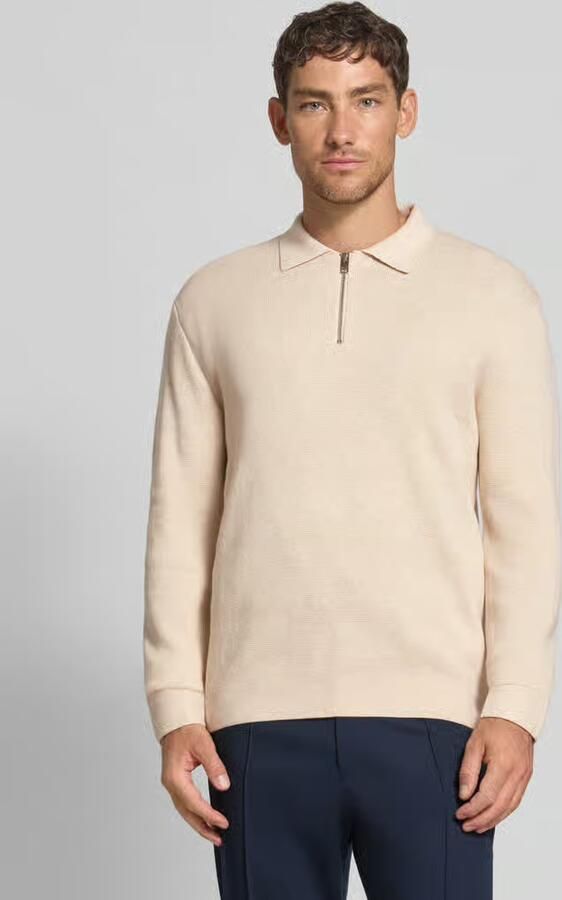 JACK & JONES Premium Gebreide pullover met ribboorden model 'MILANO' - Foto 2