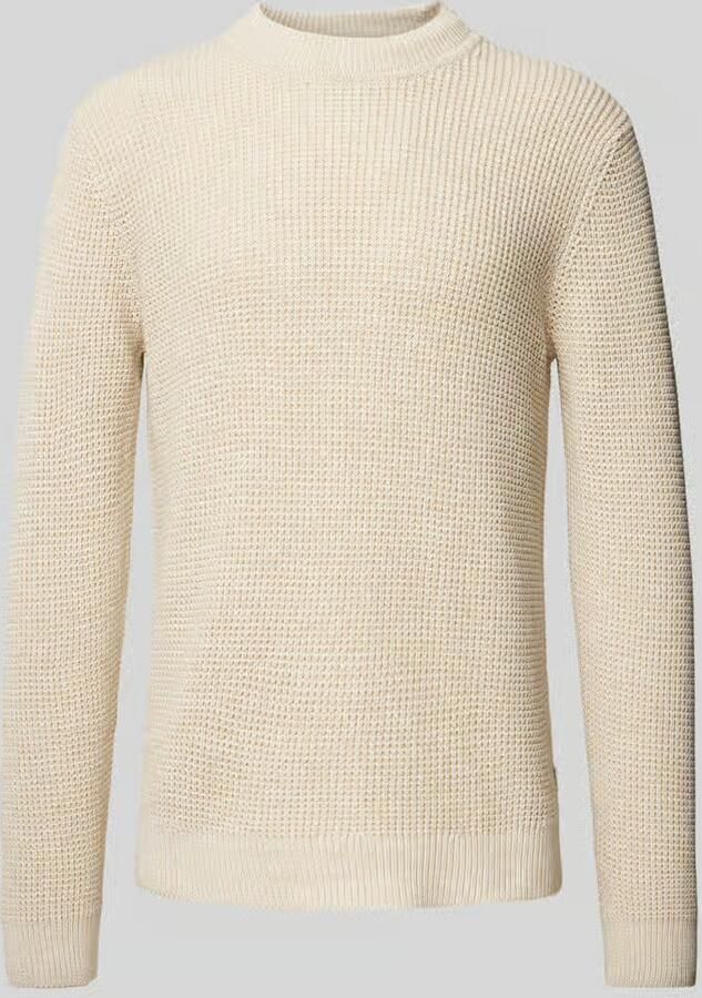 Jack & Jones Premium Gebreide pullover met ribboorden model 'VIGGO' - Foto 2