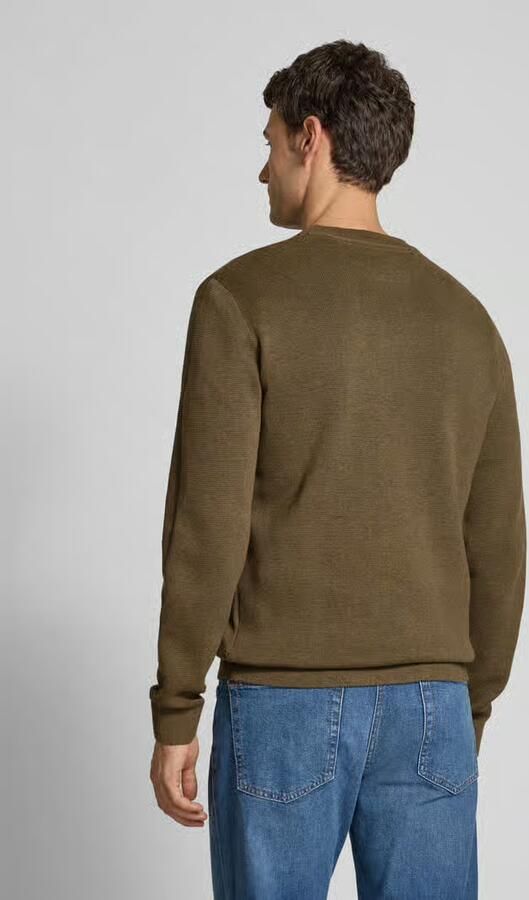 JACK & JONES Premium Gebreide pullover met ronde hals model 'MILANO' - Foto 8