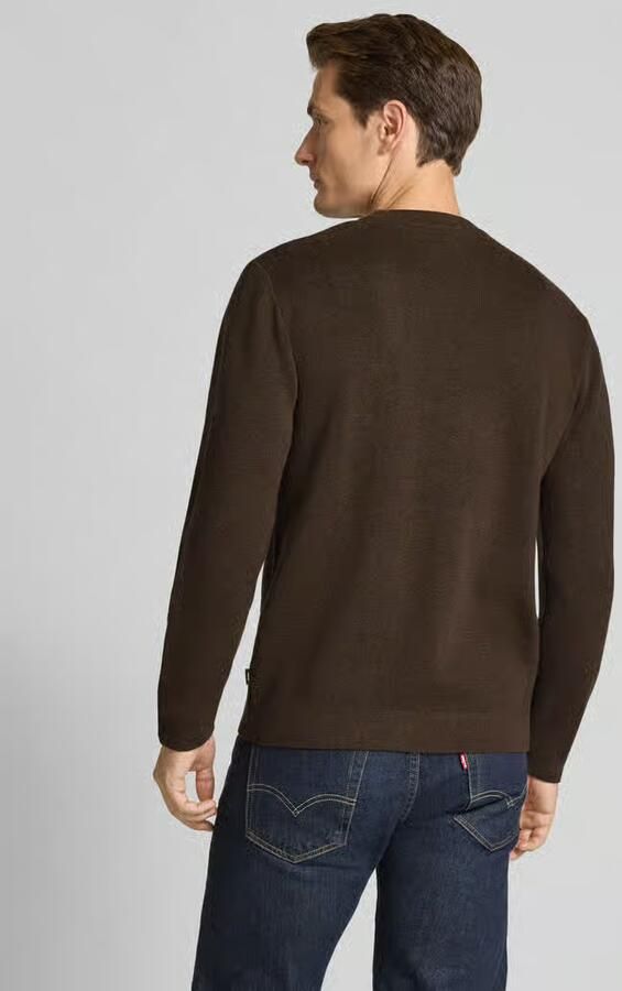 Jack & Jones Premium Gebreide pullover met ronde hals model 'MILANO'