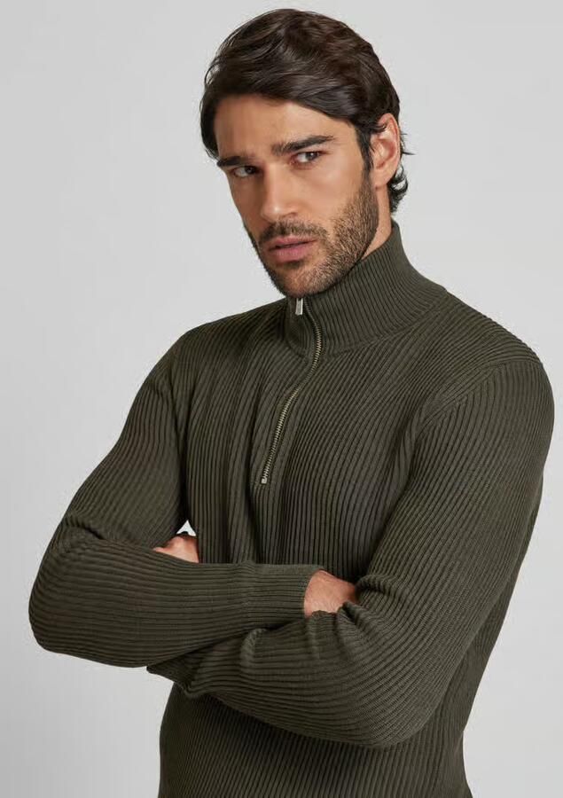 Jack & Jones Premium Gebreide pullover met schipperskraag model 'RBLALIAM' - Foto 2