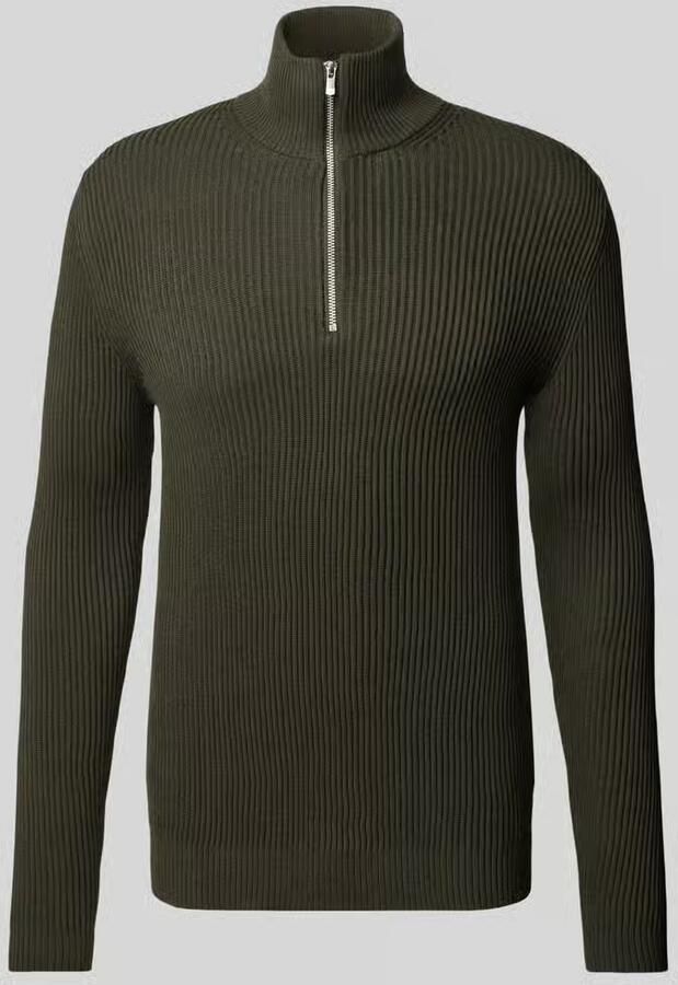 Jack & Jones Premium Gebreide pullover met schipperskraag model 'RBLALIAM'