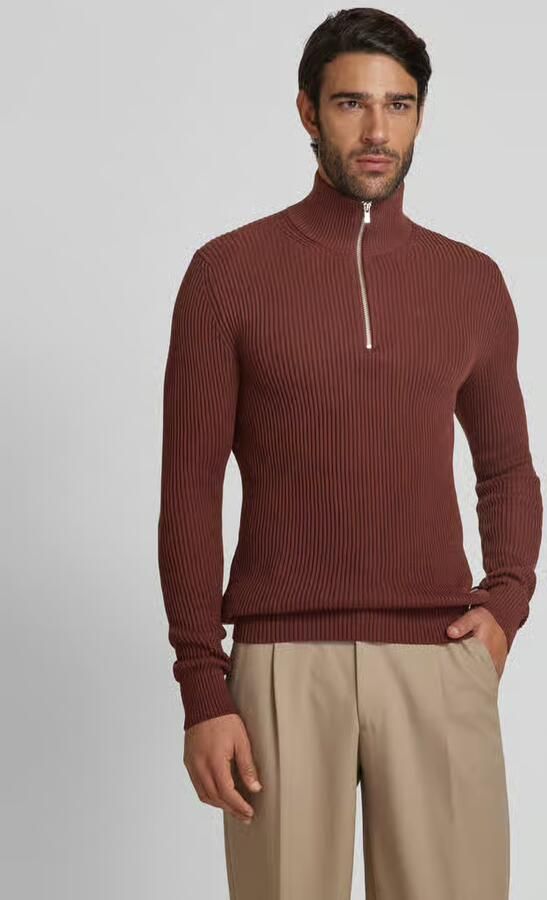 Jack & Jones Premium Gebreide pullover met schipperskraag model 'RBLALIAM' - Foto 2