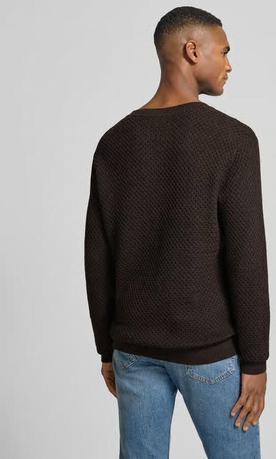 JACK & JONES Premium Gebreide pullover met structuurmotief model 'BARKLEY'