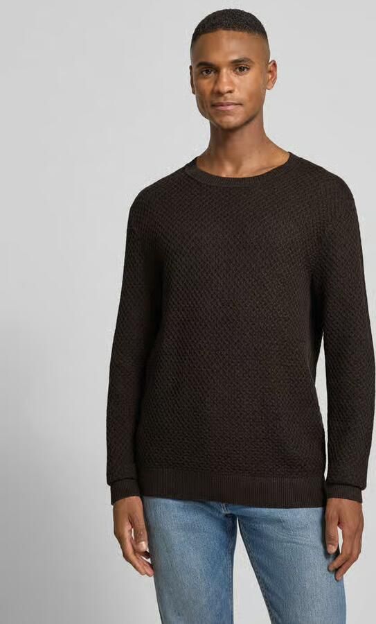 JACK & JONES Premium Gebreide pullover met structuurmotief model 'BARKLEY' - Foto 2
