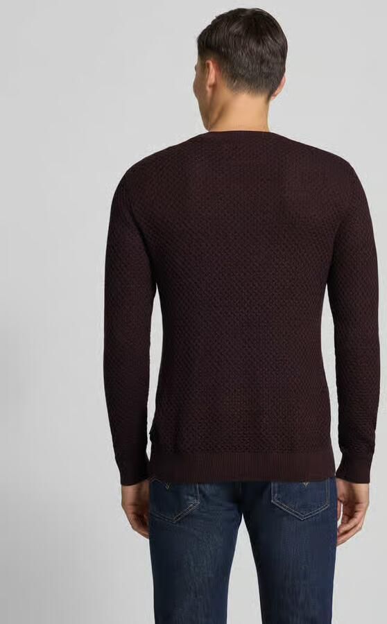Jack & Jones Premium Gebreide pullover met structuurmotief model 'BARKLEY'