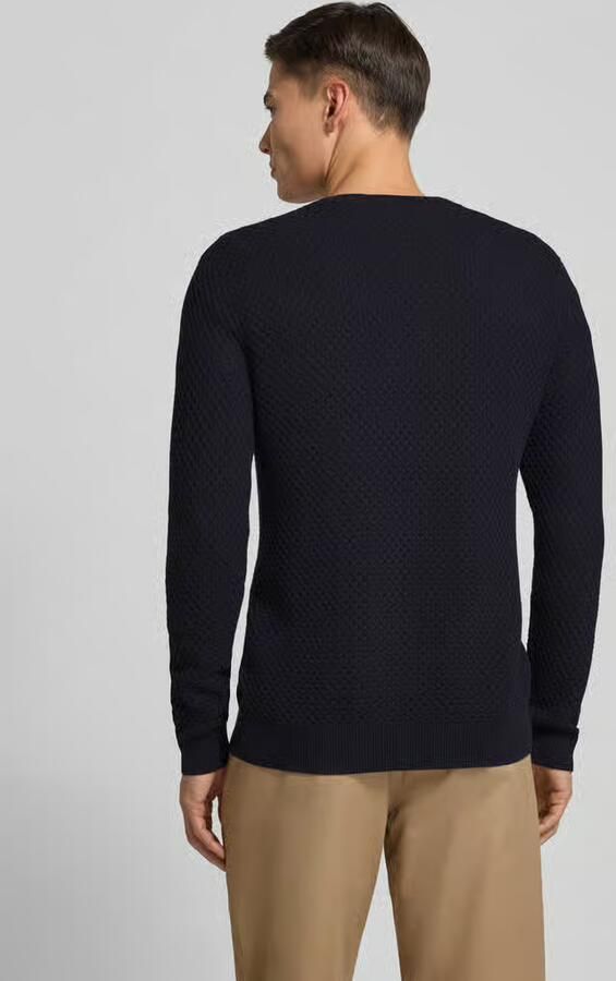 Jack & Jones Premium Gebreide pullover met structuurmotief model 'BARKLEY'
