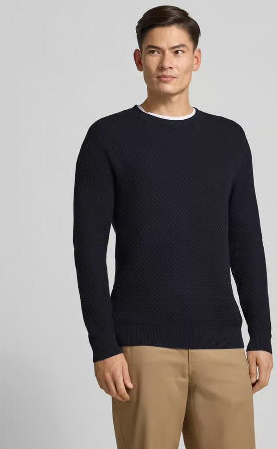 Jack & Jones Premium Gebreide pullover met structuurmotief model 'BARKLEY' - Foto 2