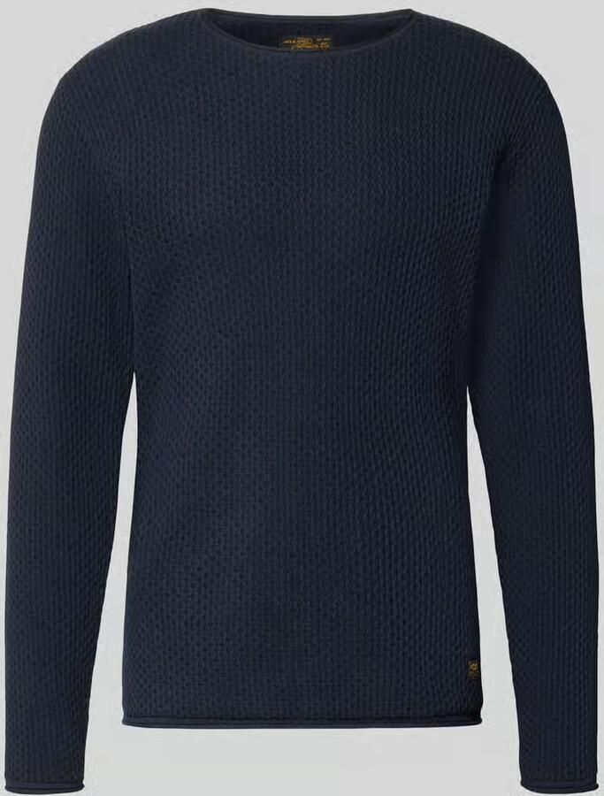 JACK & JONES Premium Gebreide pullover met structuurpatroon model 'BLUMASON'