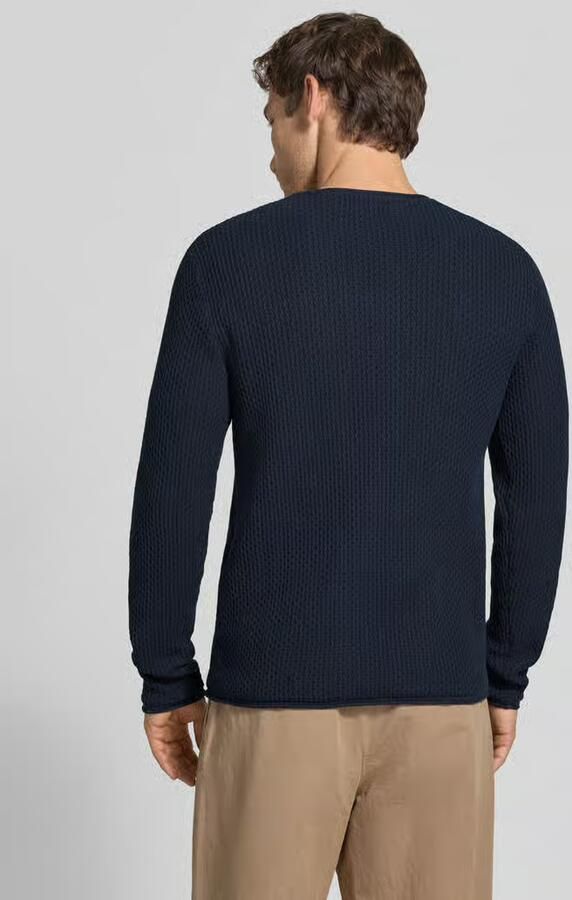 JACK & JONES Premium Gebreide pullover met structuurpatroon model 'BLUMASON' - Foto 3