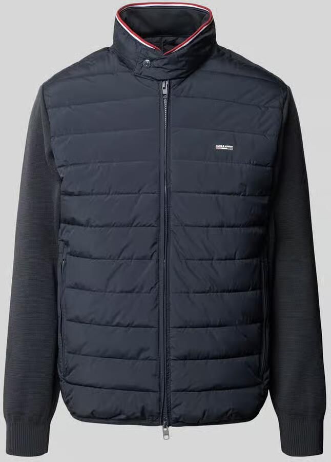 JACK & JONES Premium Gewatteerd jack met tweewegritssluiting model 'GARRY'