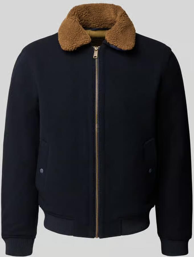 JACK & JONES Premium Regular fit jack met platte kraag en ritssluiting