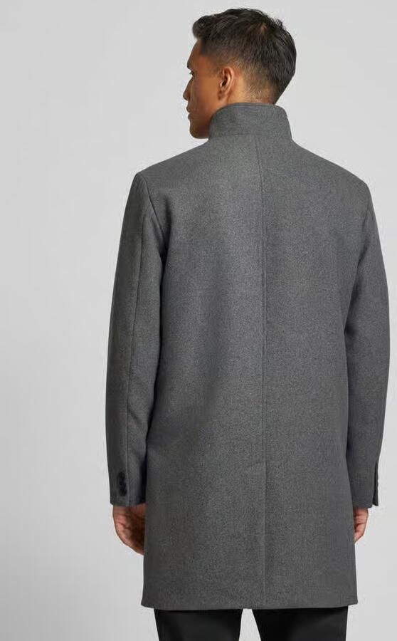 Jack & Jones Premium Lange jas van wolmix model 'WILSON'