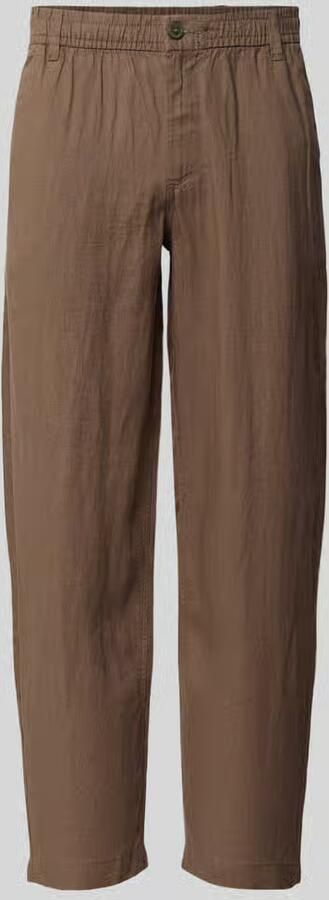 JACK & JONES Premium Linnen broek met steekzakken model 'KARL LAWRENCE' - Foto 3