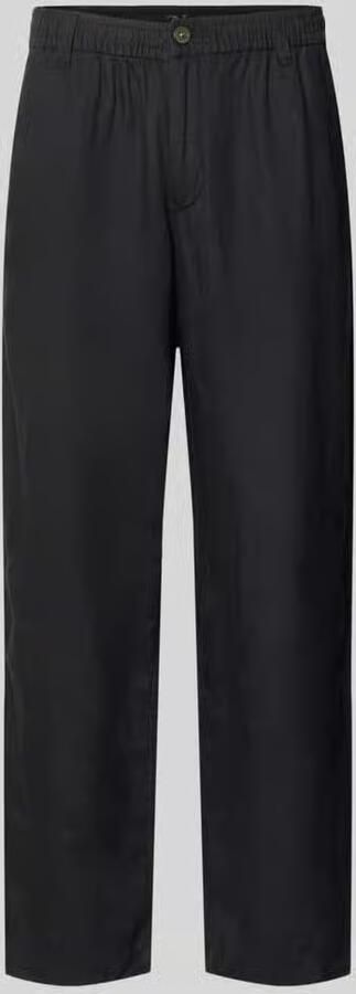 JACK & JONES Premium Linnen broek met steekzakken model 'KARL LAWRENCE' - Foto 2