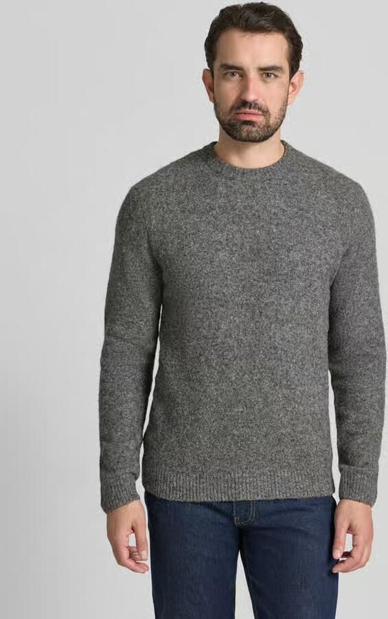 JACK & JONES Premium Loose fit gebreide pullover met wol model 'BLASIMON' - Foto 2
