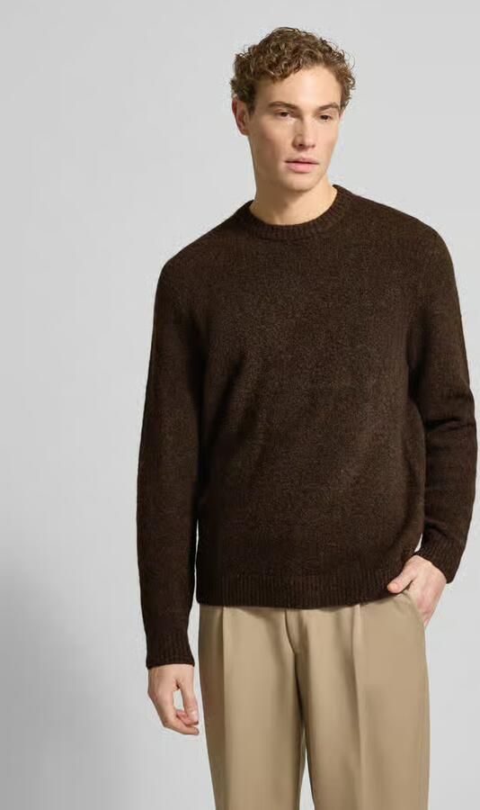 JACK & JONES Premium Loose fit gebreide pullover met wol model 'BLASIMON' - Foto 2